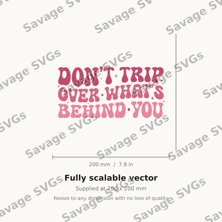 Dont Trip Quote