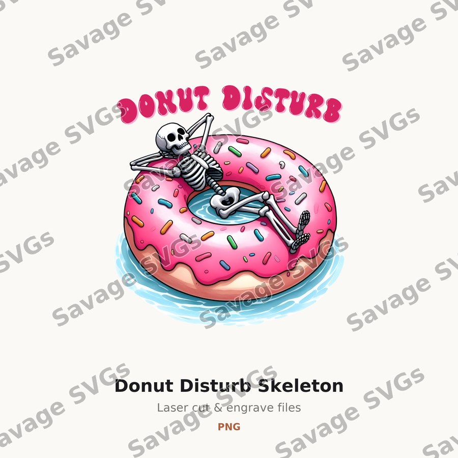Donut Disturb Skeleton