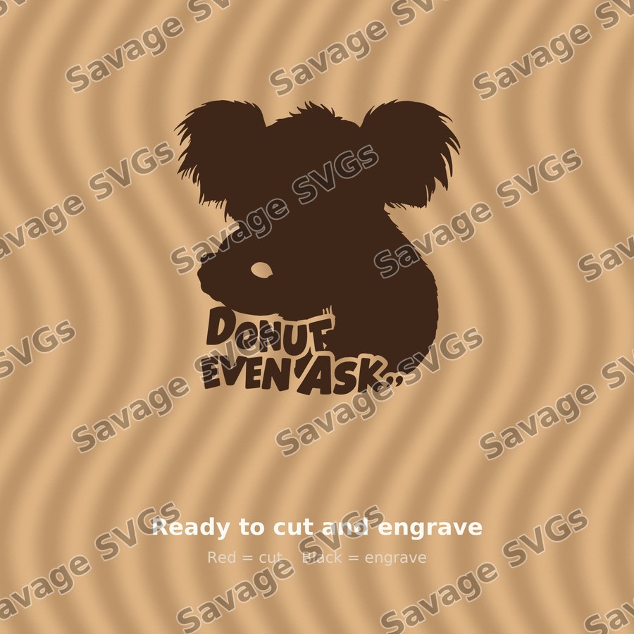 Donut Even Ask Koala