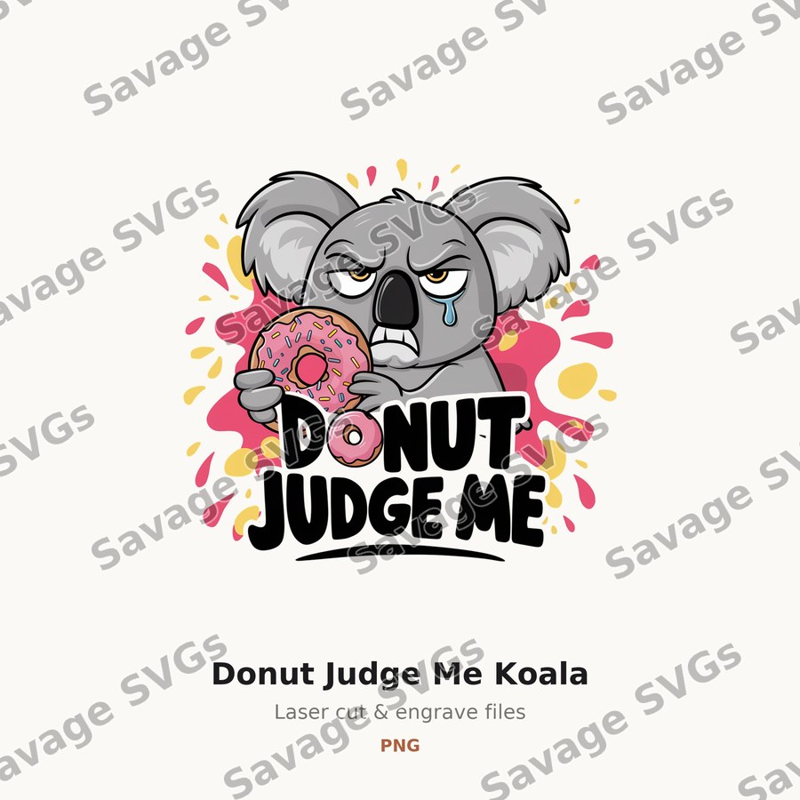 Donut Judge Me Koala