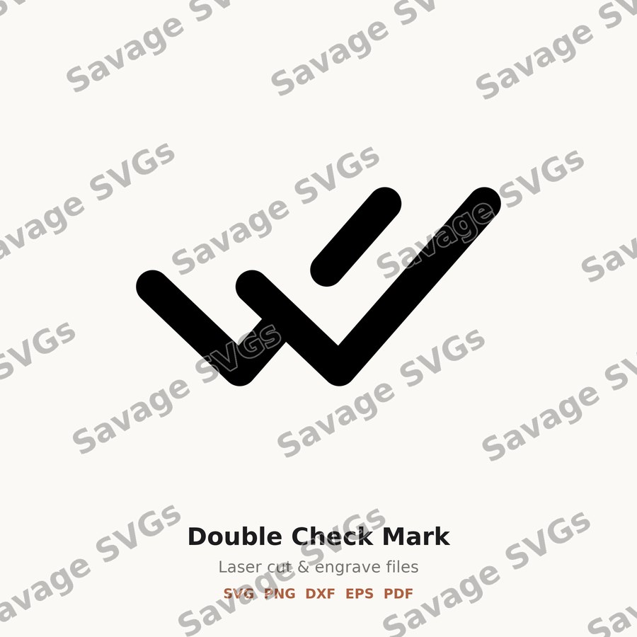 Double Check Mark