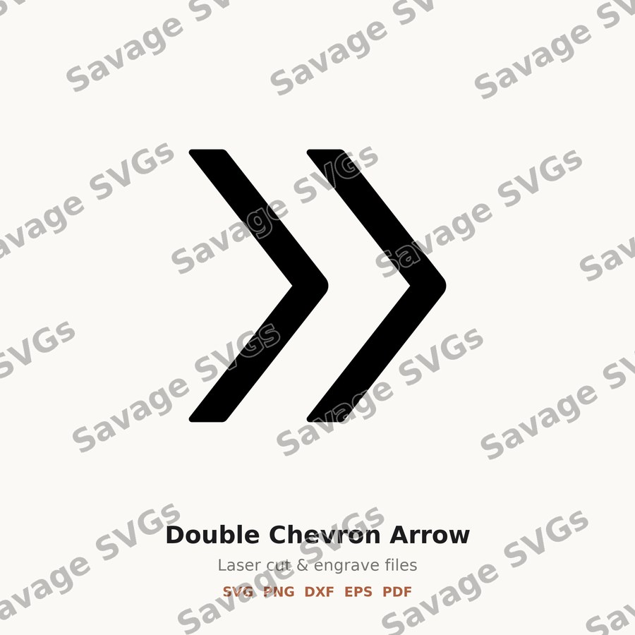 Double Chevron Arrow