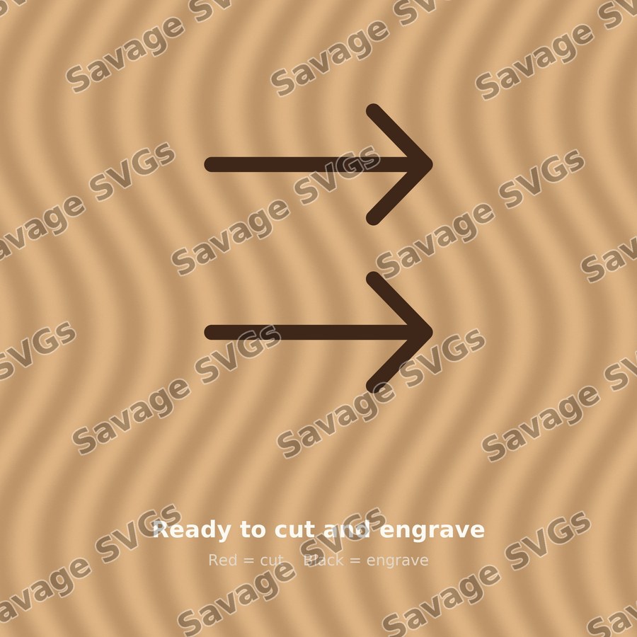 Double Right Arrows