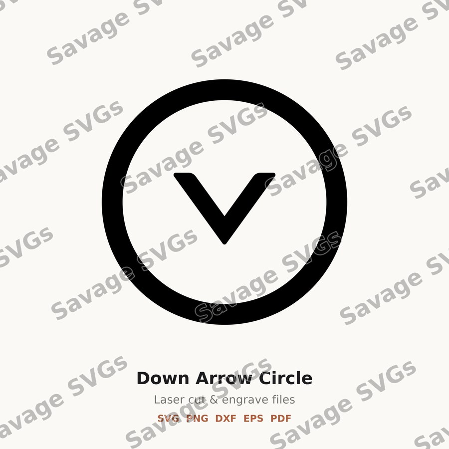 Down Arrow Circle