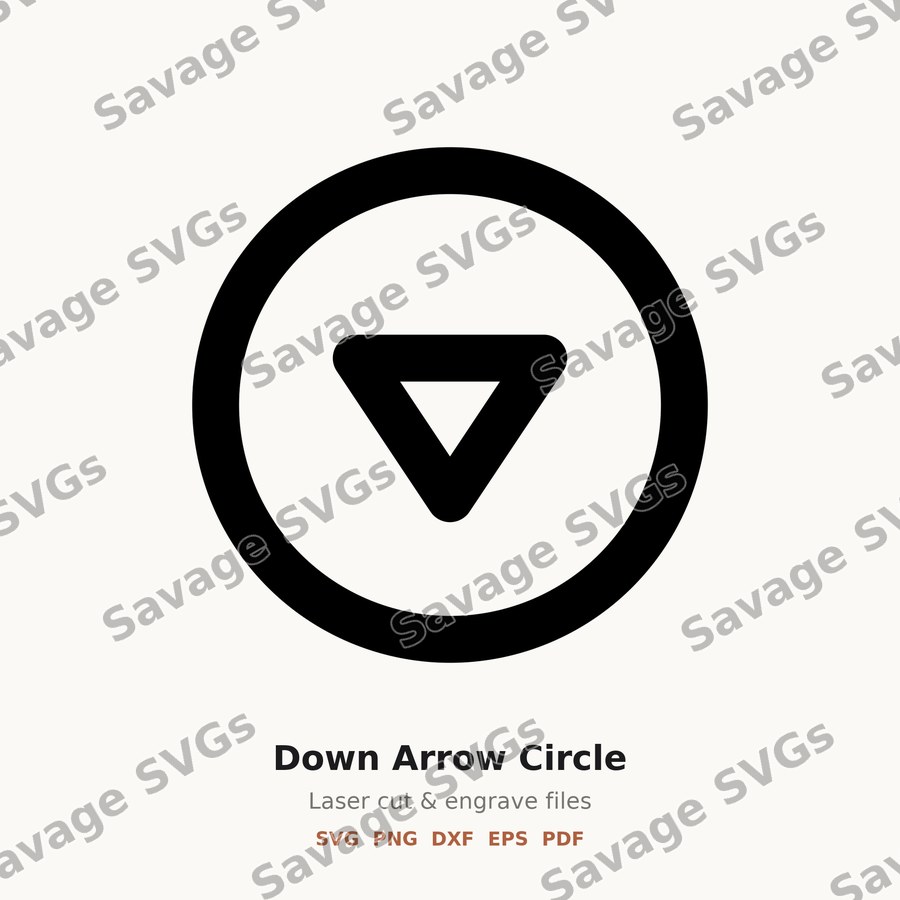 Down Arrow Circle