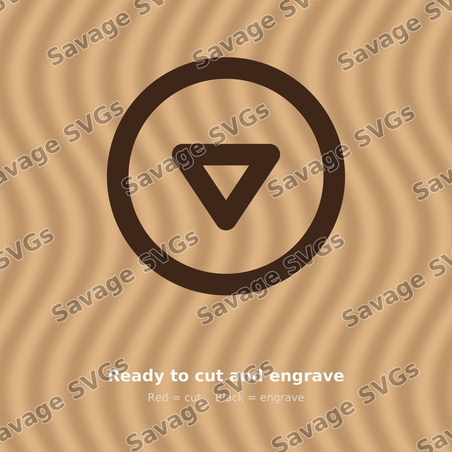 Down Arrow Circle