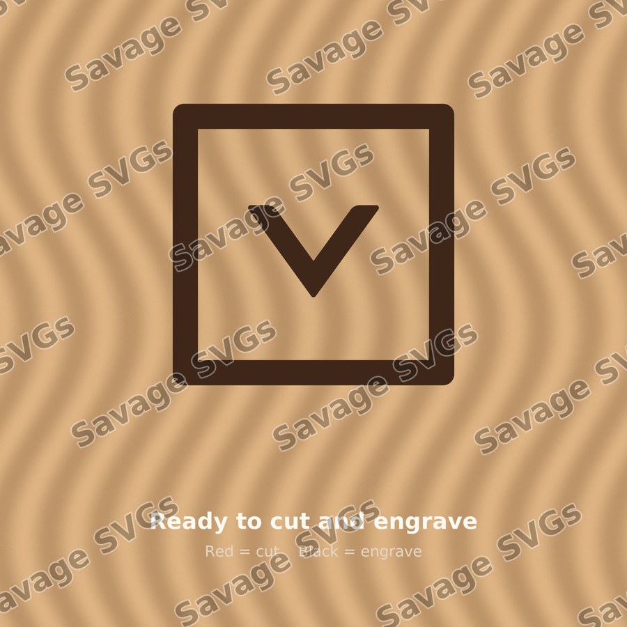 Down Arrow Square