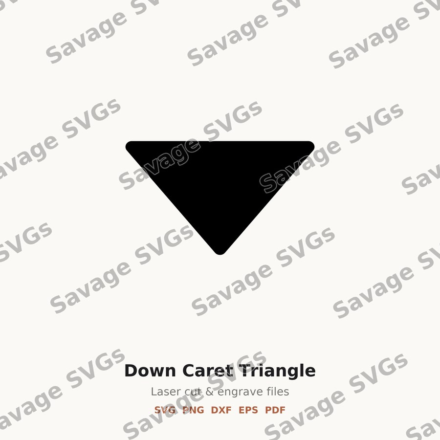 Down Caret Triangle
