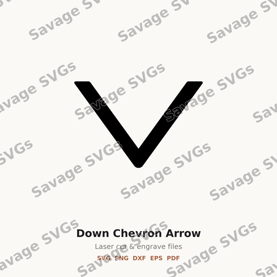 Down Chevron Arrow