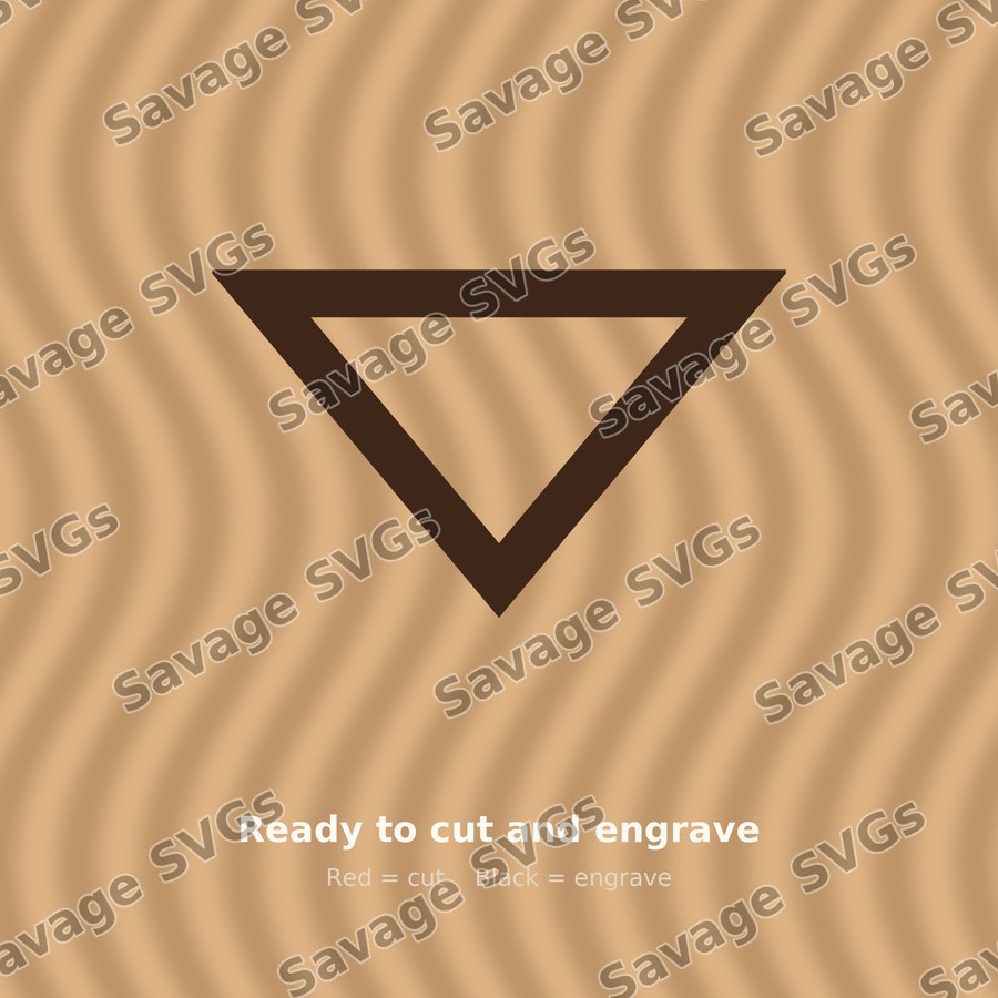 Downward Triangle Arrow