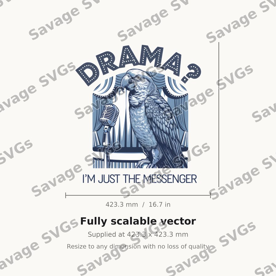 Drama Parrot Messenger