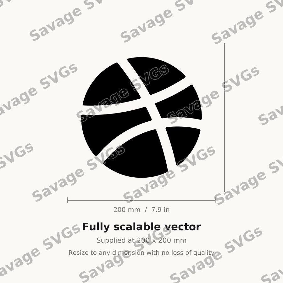 Dribbble Solid