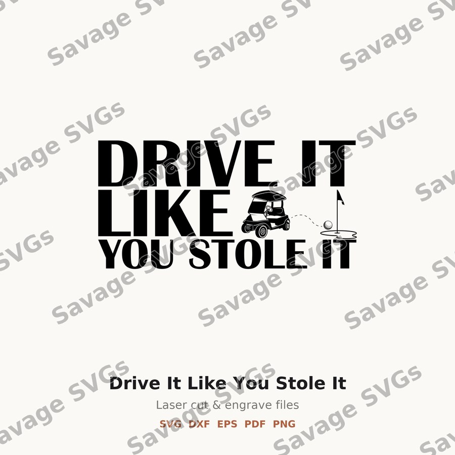 Drive It Like You Stole It