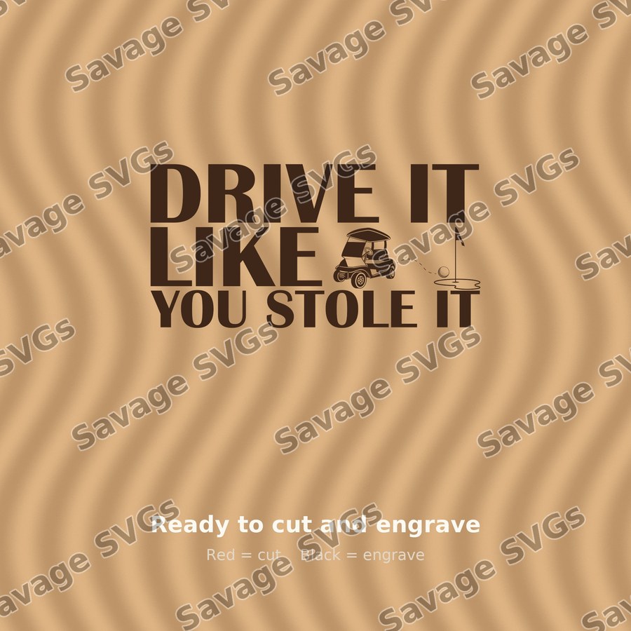 Drive It Like You Stole It
