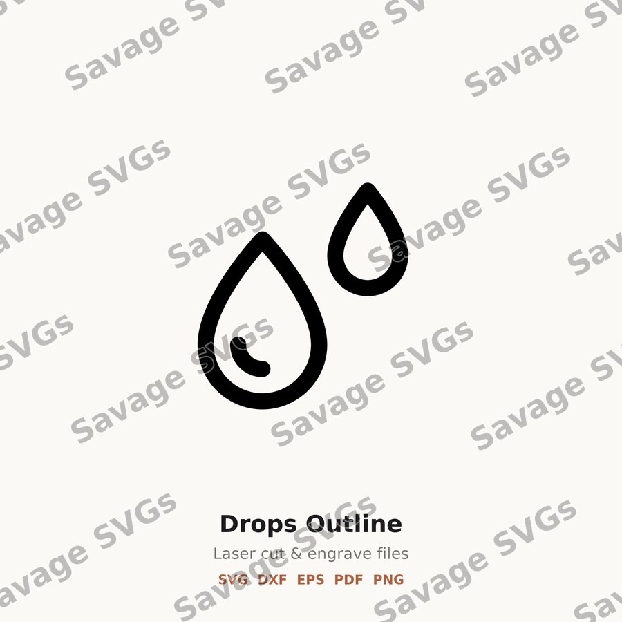 Drops Outline