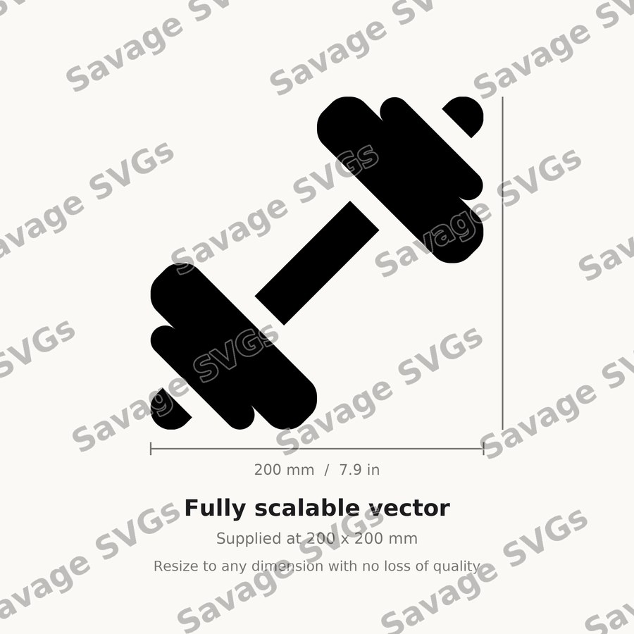 Dumbbell Icon