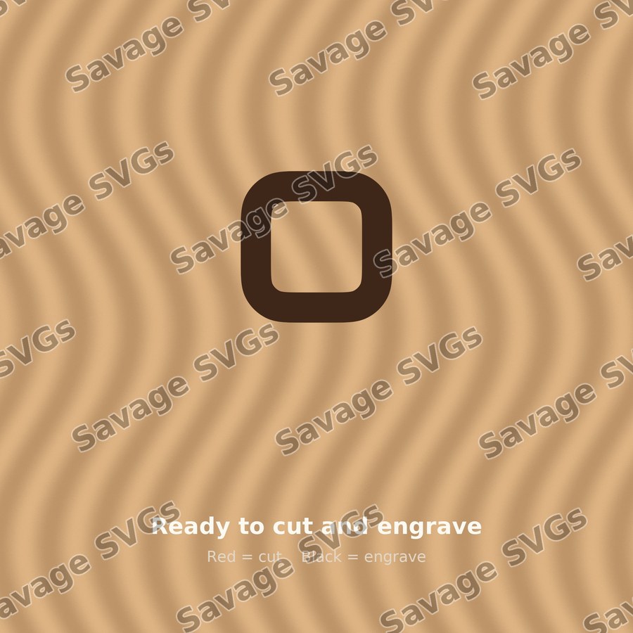 Rounded Square Frame