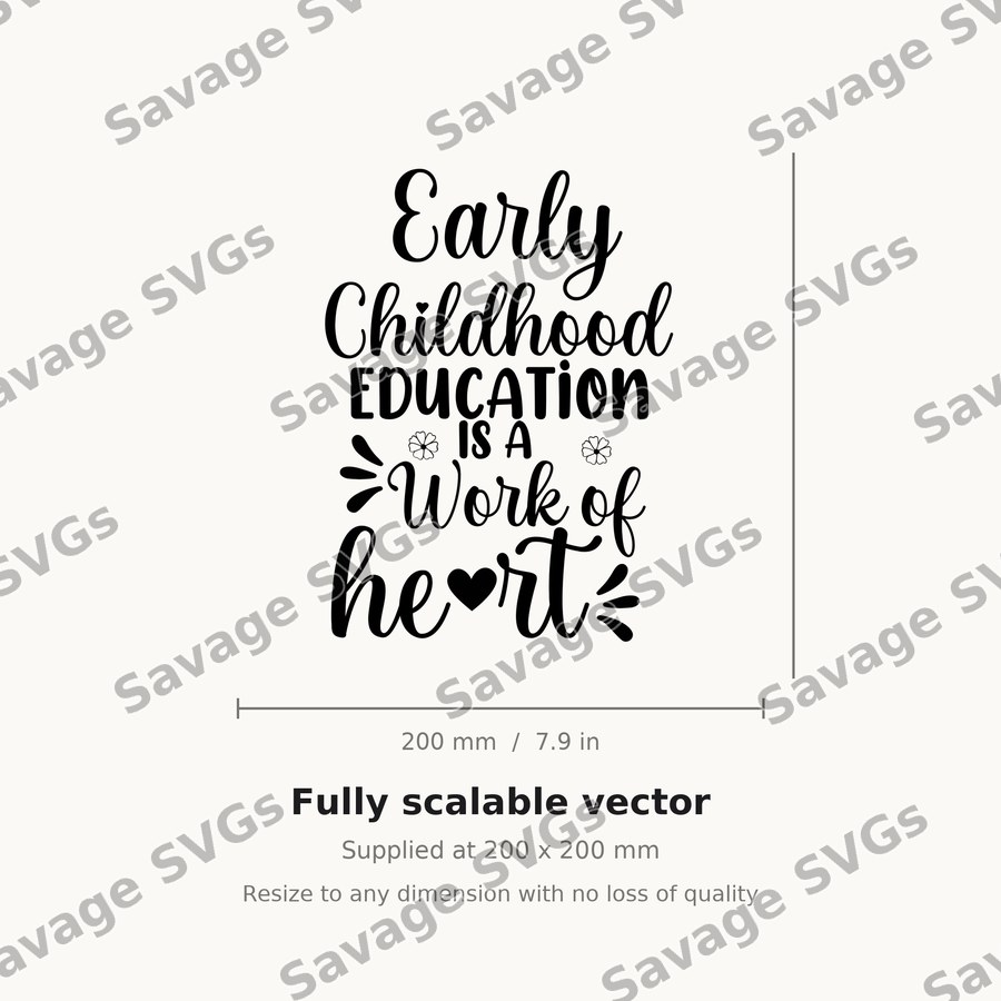 Early Childhood Education Work Of Heart