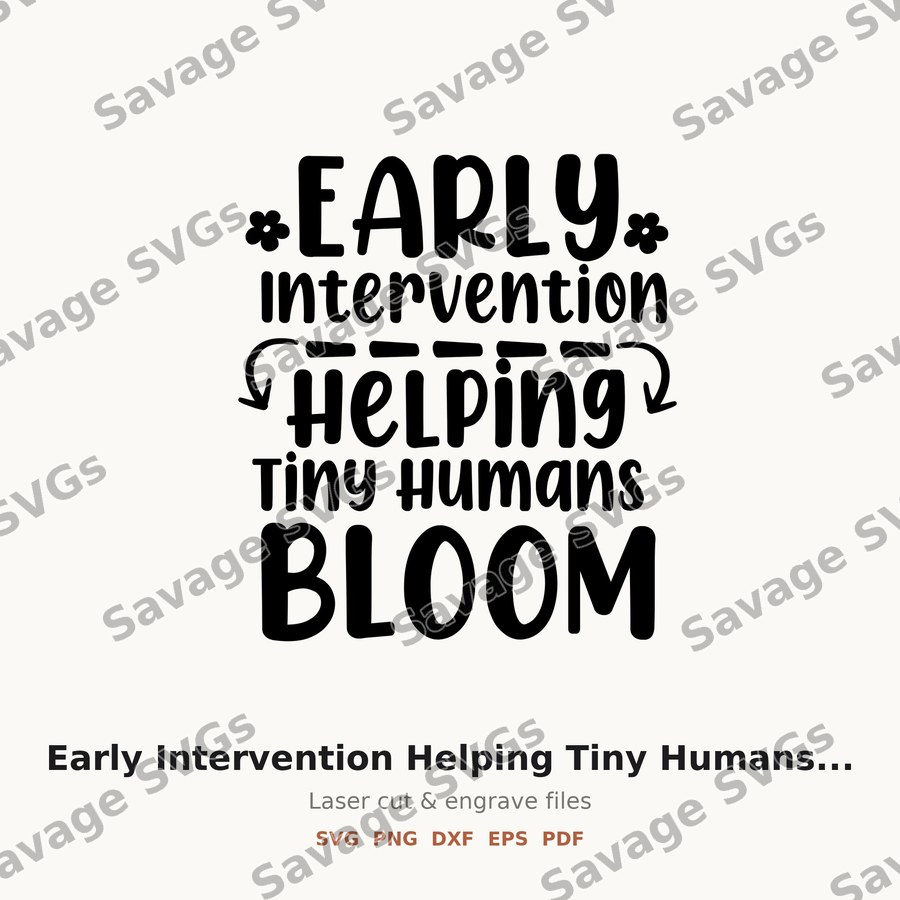 Early Intervention Helping Tiny Humans Bloom