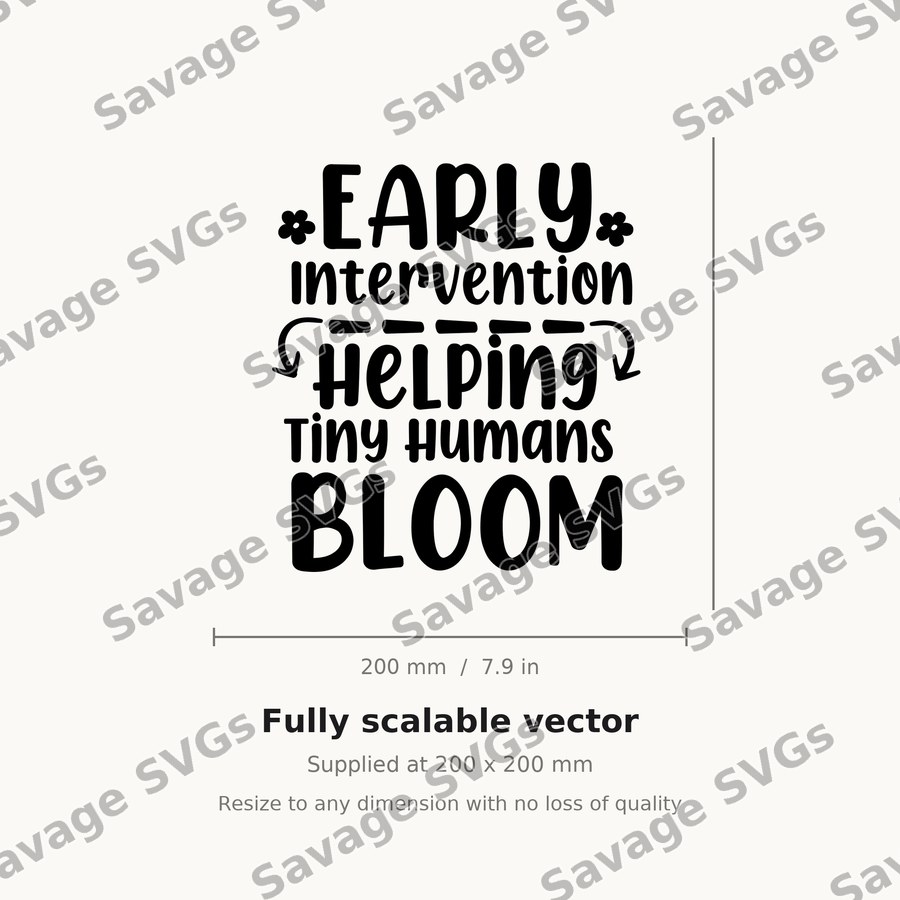 Early Intervention Helping Tiny Humans Bloom