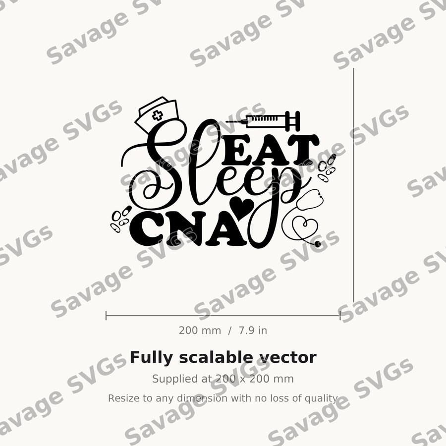 Eat Sleep CNA