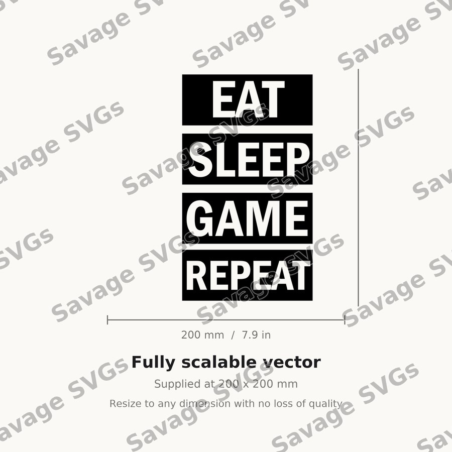 Eat Sleep Game Repeat