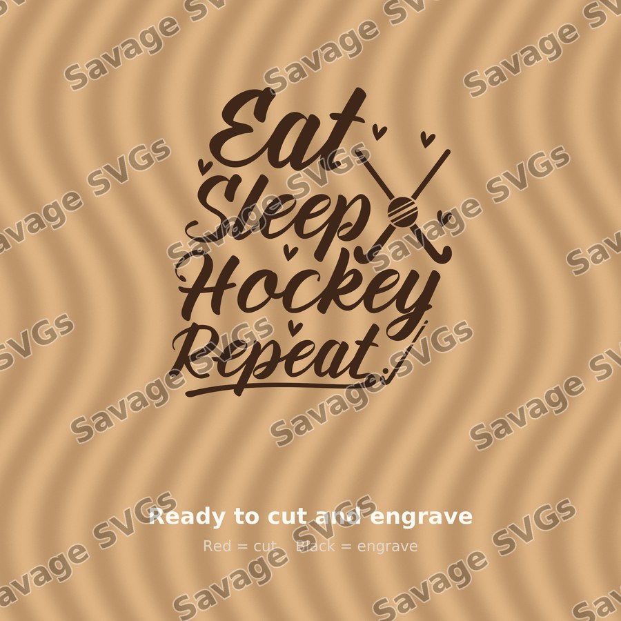 Eat Sleep Hockey Repeat
