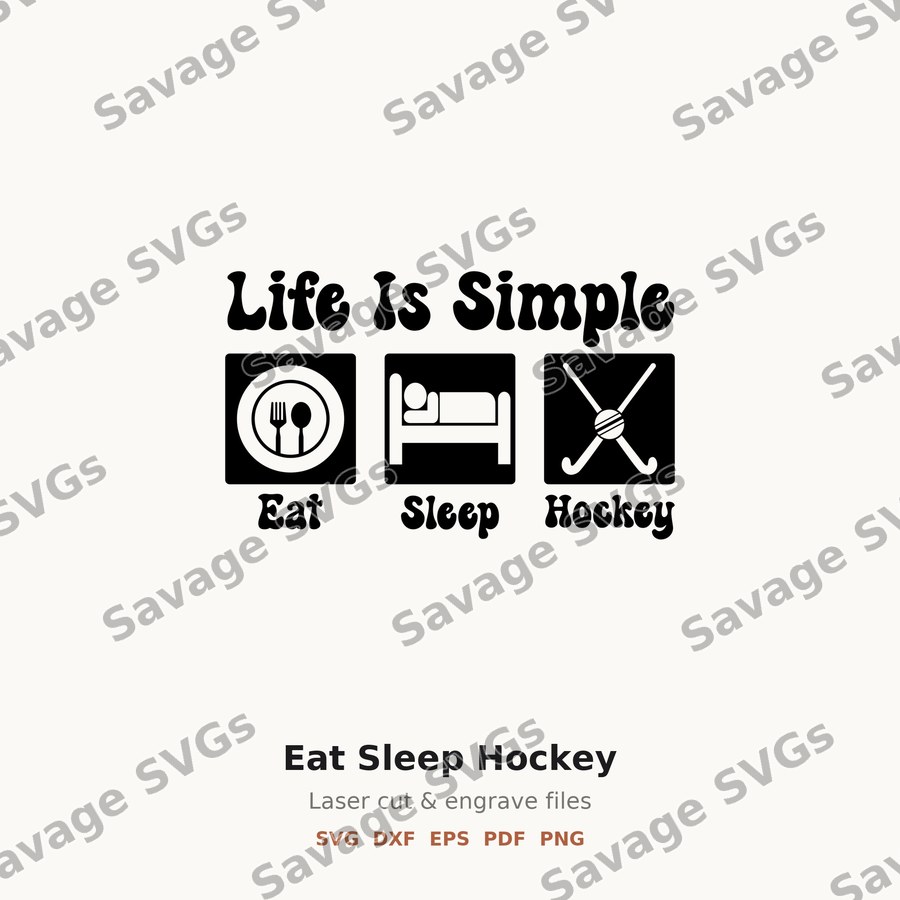 Eat Sleep Hockey