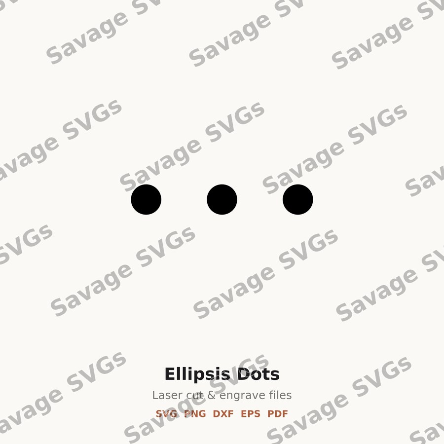Ellipsis Dots