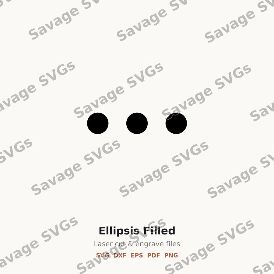 Ellipsis Filled