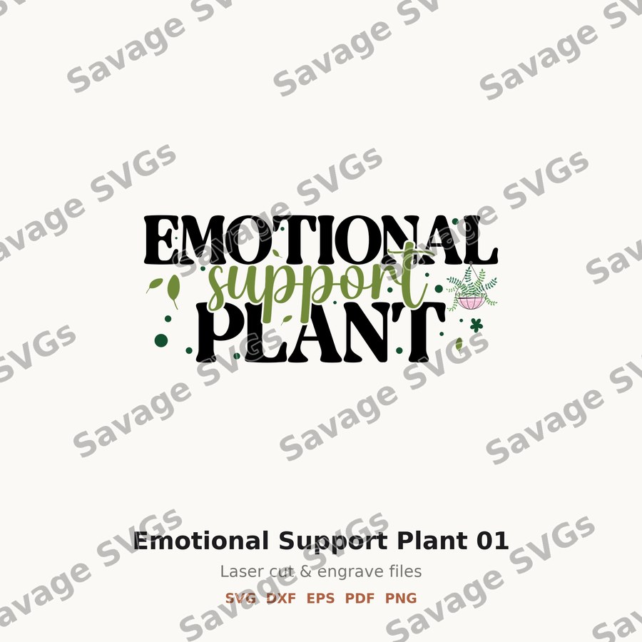 Emotional Support Plant 01
