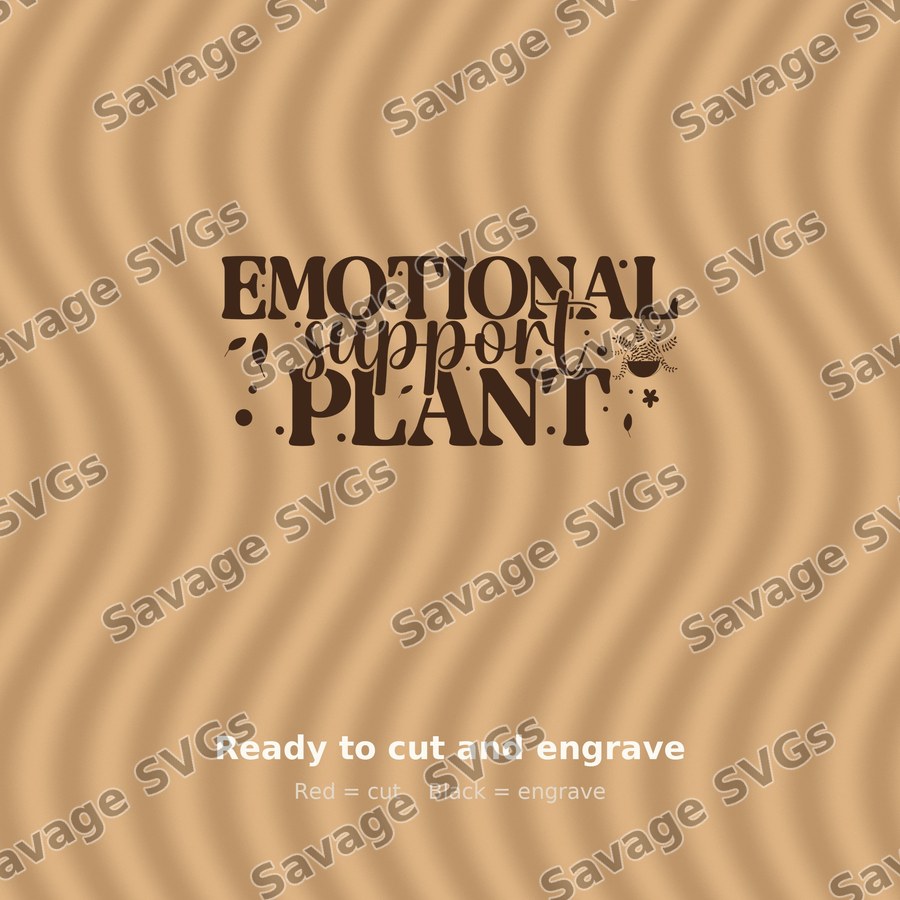 Emotional Support Plant 01