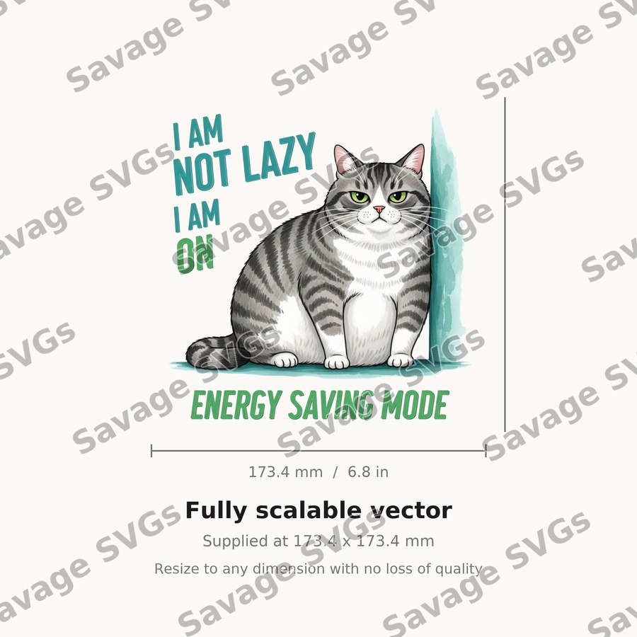 Energy Saving Mode Cat
