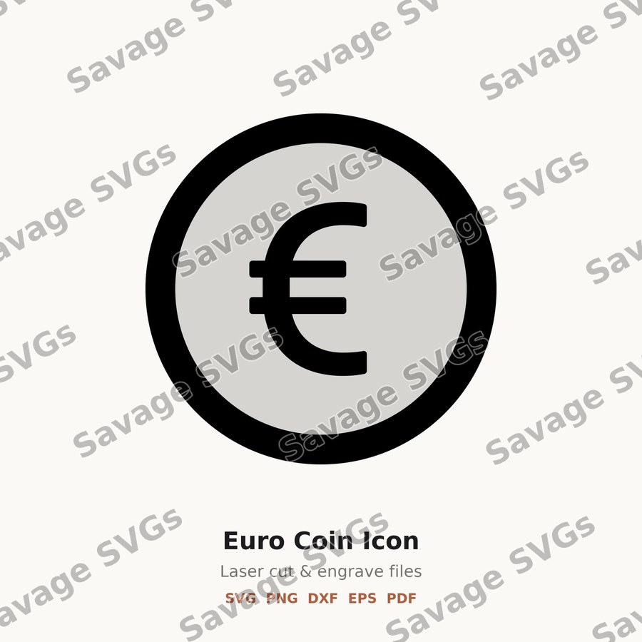 Euro Coin Icon