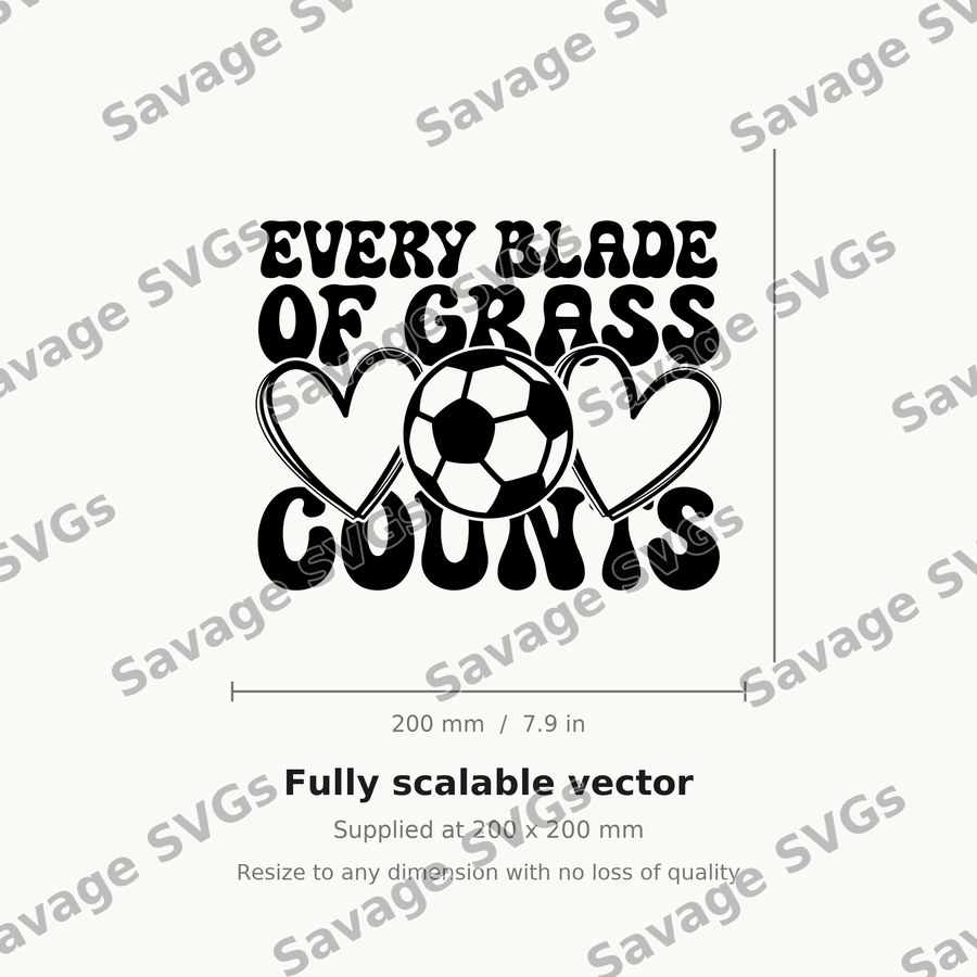 Every Blade Of Grass Counts