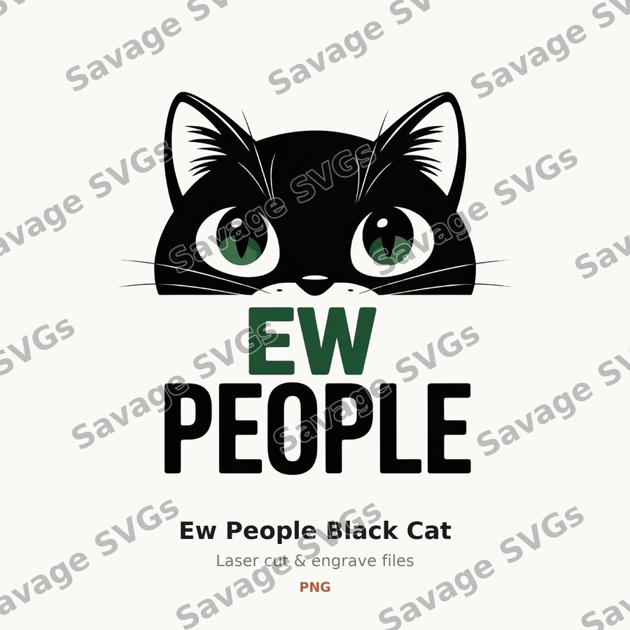 Ew People Black Cat