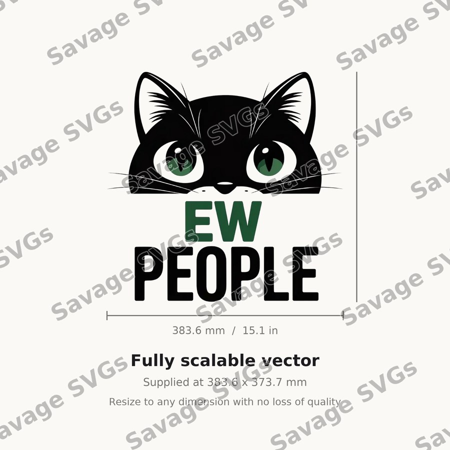 Ew People Black Cat