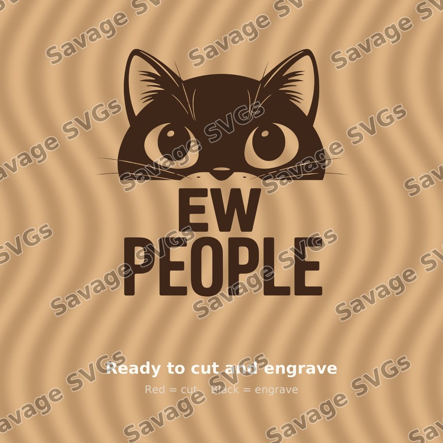 Ew People Black Cat