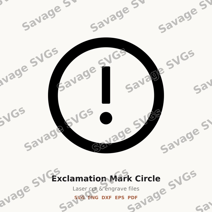 Exclamation Mark Circle