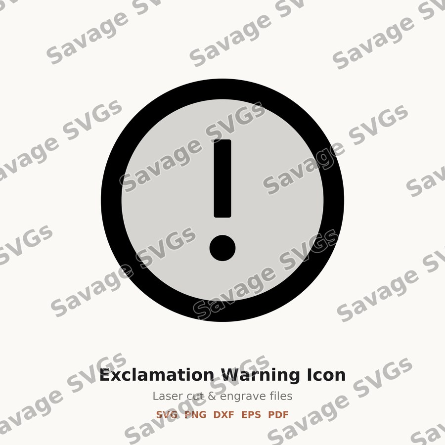 Exclamation Warning Icon