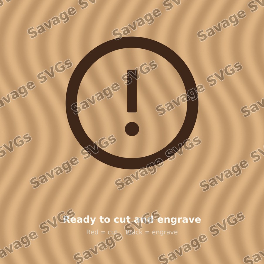 Exclamation Warning Icon