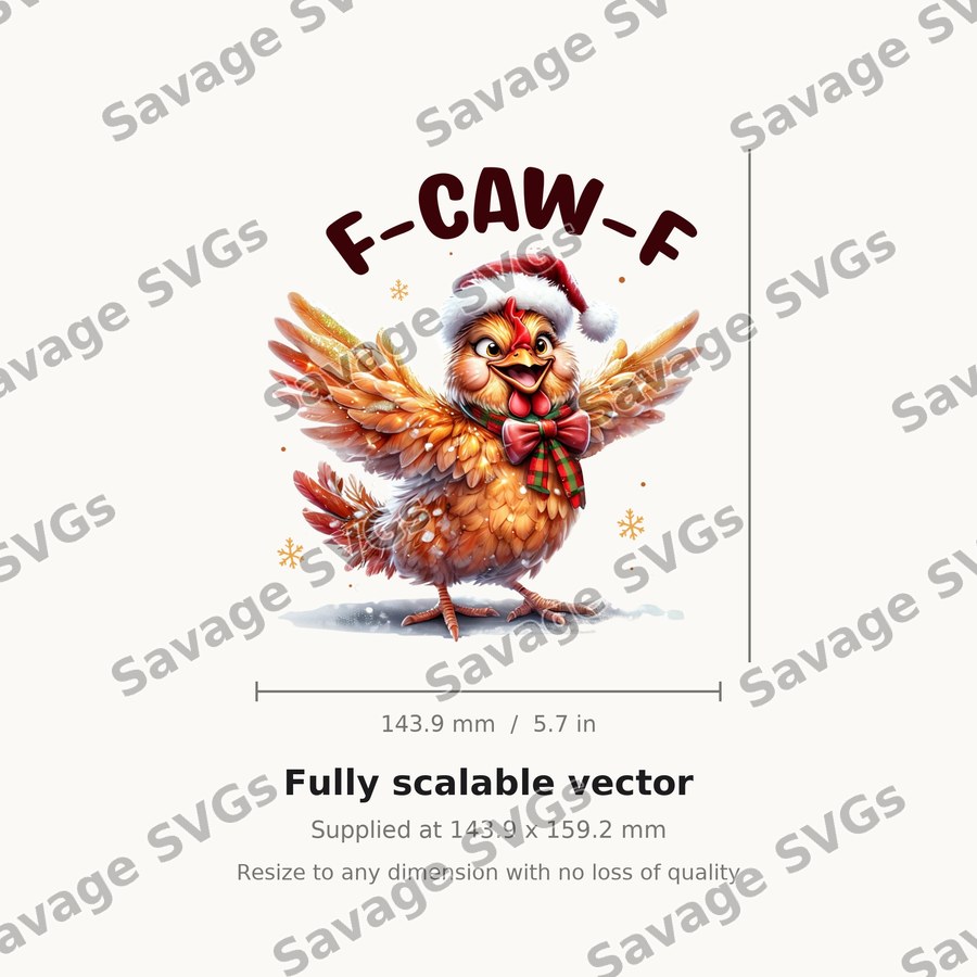 F-Caw-F Christmas Chicken