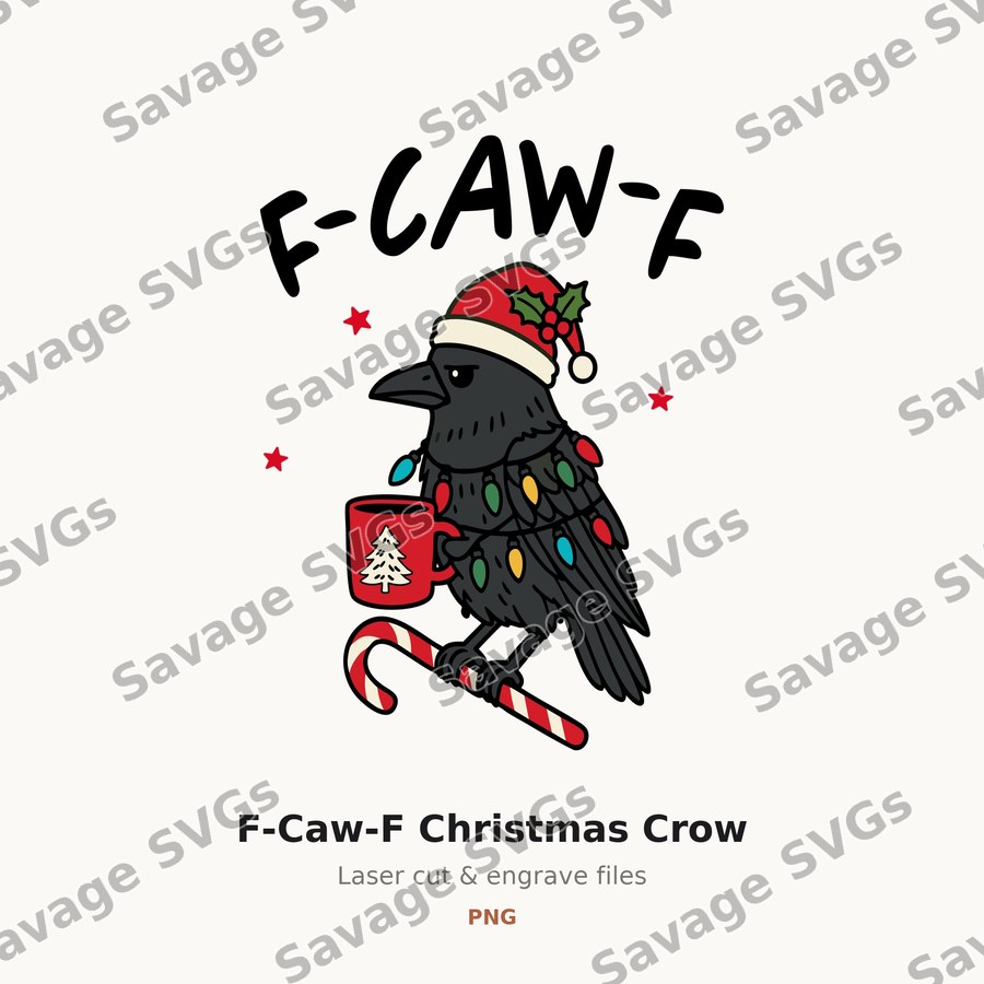 F-Caw-F Christmas Crow