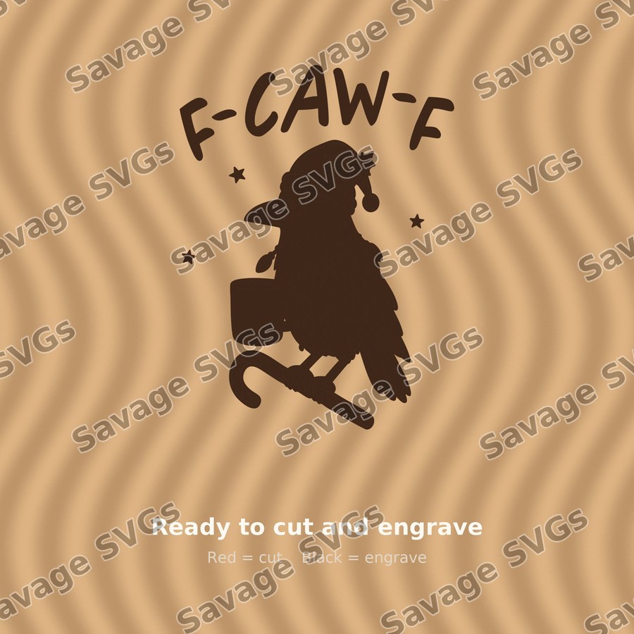 F-Caw-F Christmas Crow
