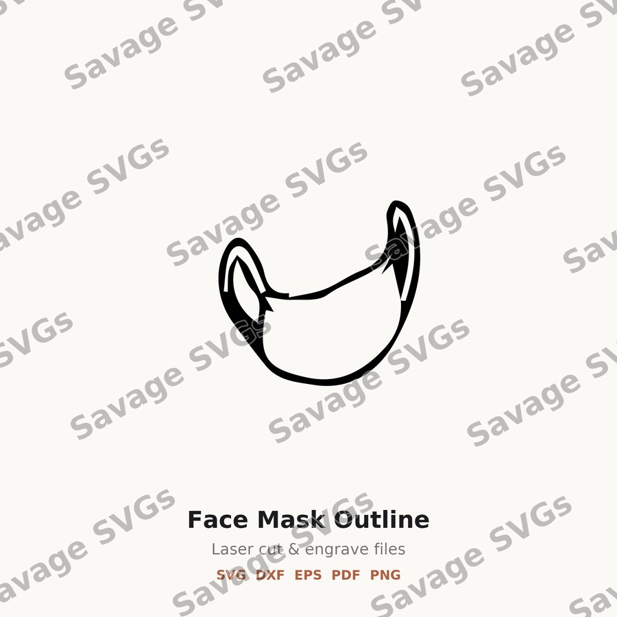 Face Mask Outline
