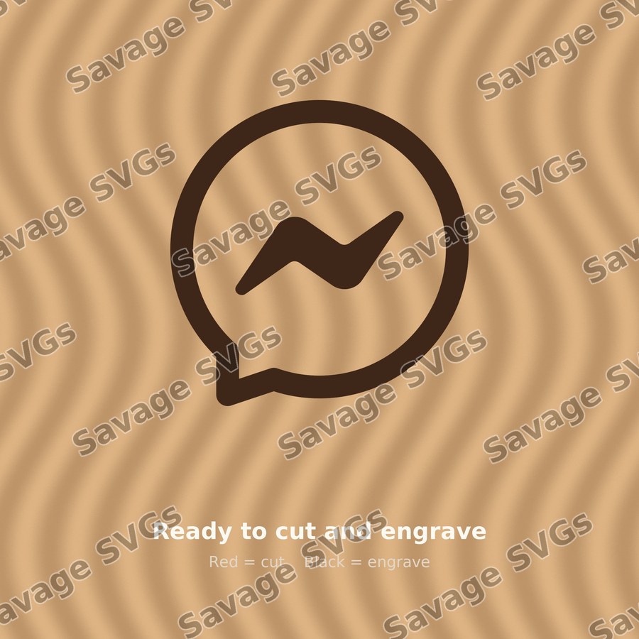 Facebook Messenger Outline