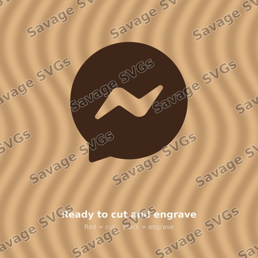 Facebook Messenger Solid