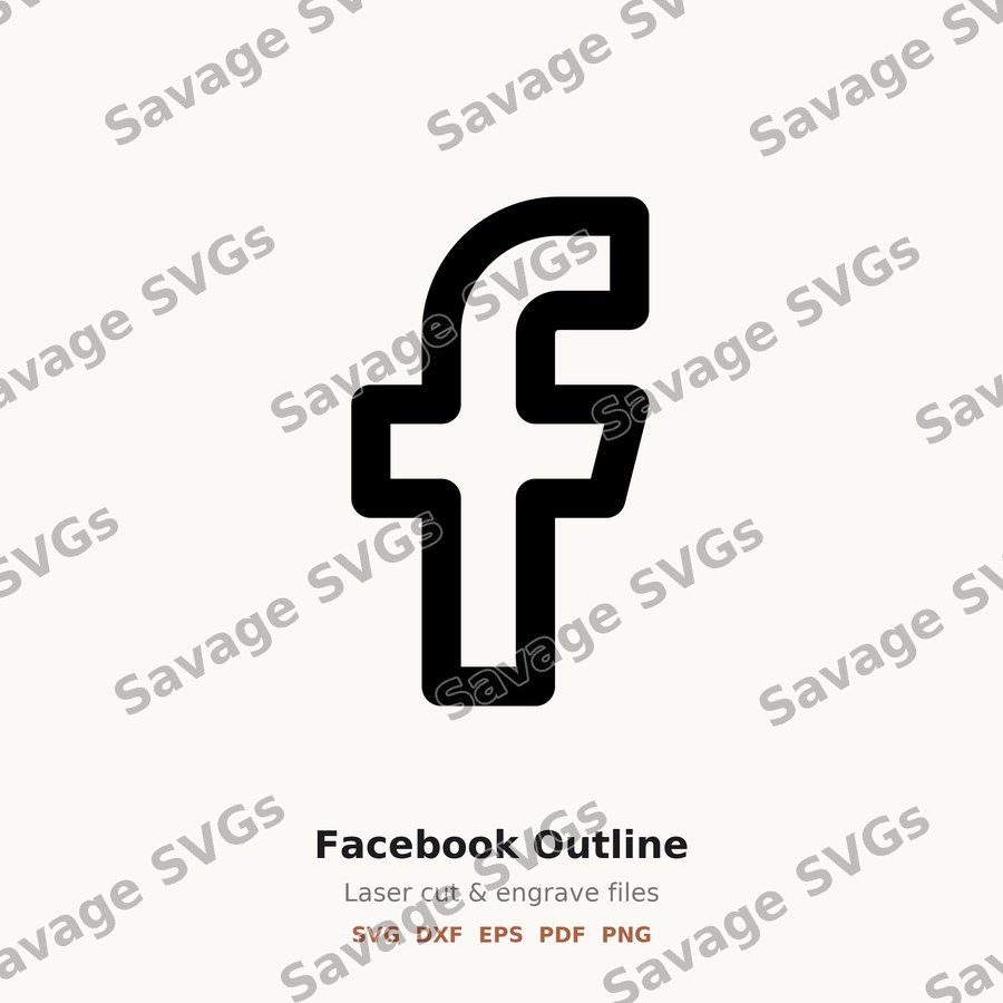 Facebook Outline