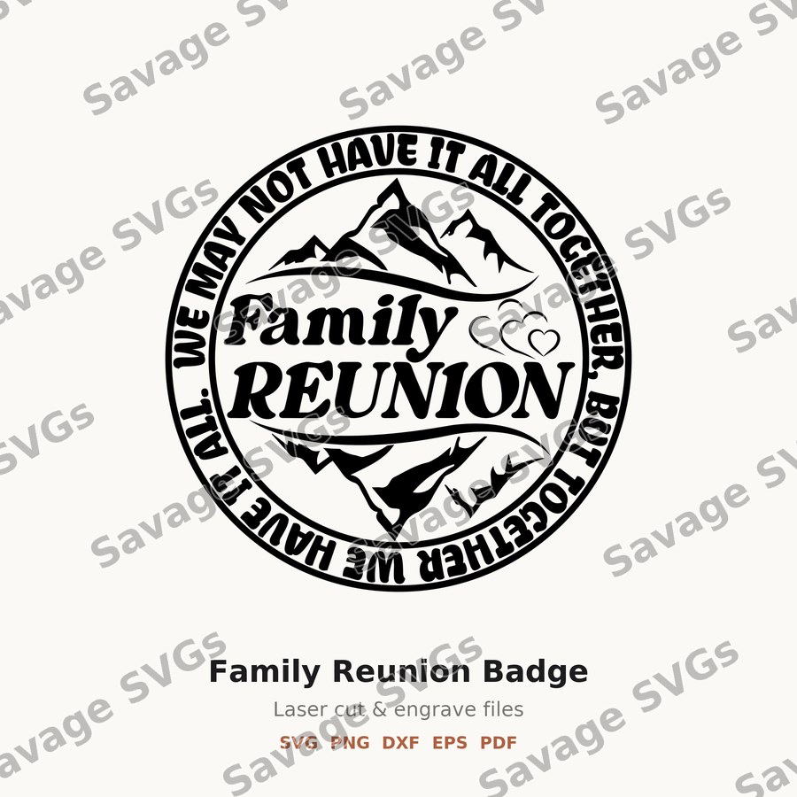 Family Reunion Badge