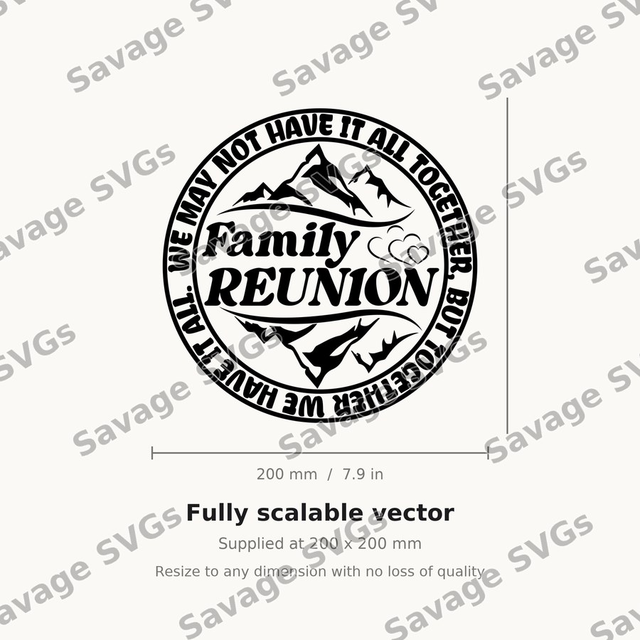 Family Reunion Badge